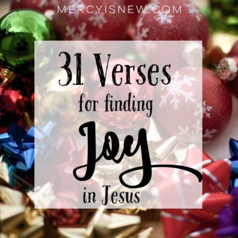 31 Verses for FindingJoy in Jesus