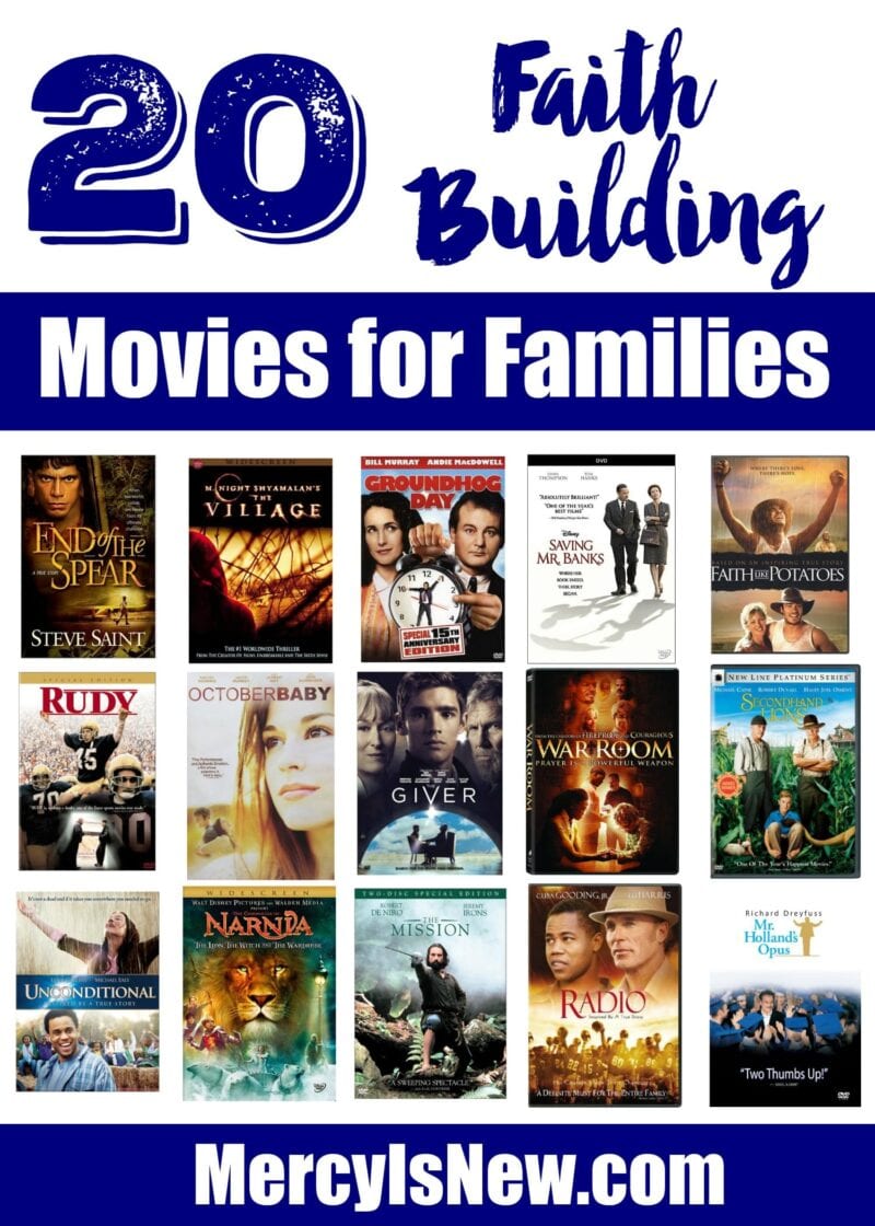 20 Faith Building Movies for Families