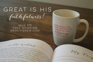 Great is His Faithfulness mug 2