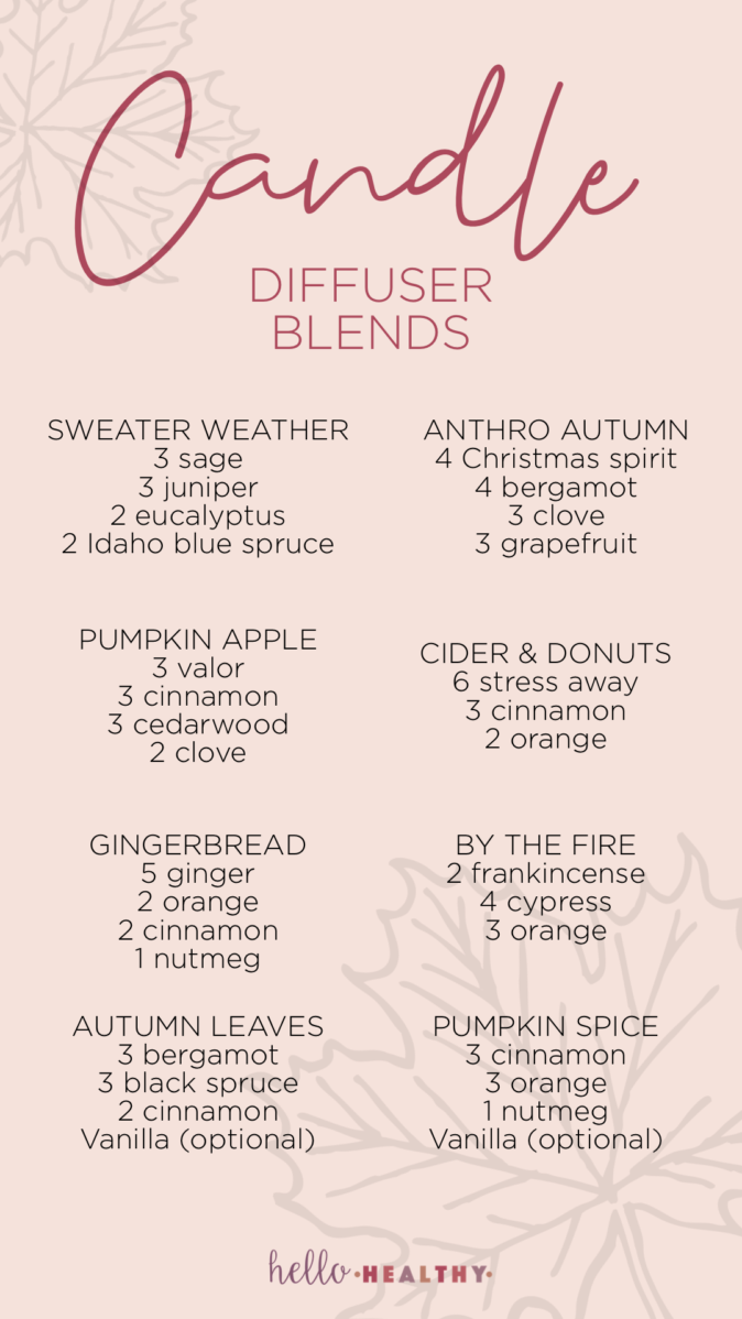 Favorite Fall Diffuser Oils & Blends