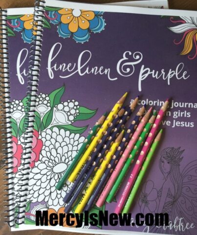 Teen Coloring Devotional Book 1