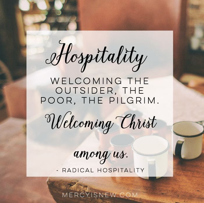 Welcoming Christ among us